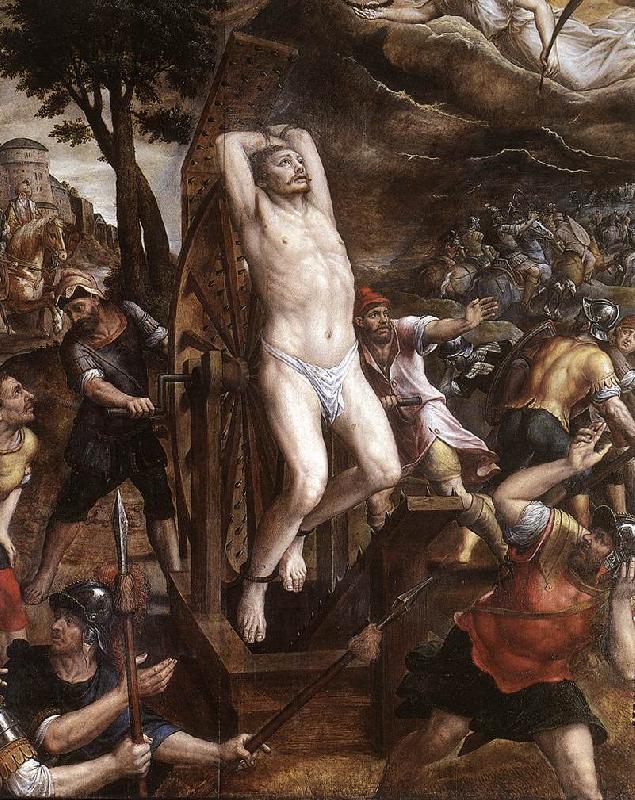 COXCIE, Michiel van The Torture of St George dfg China oil painting art